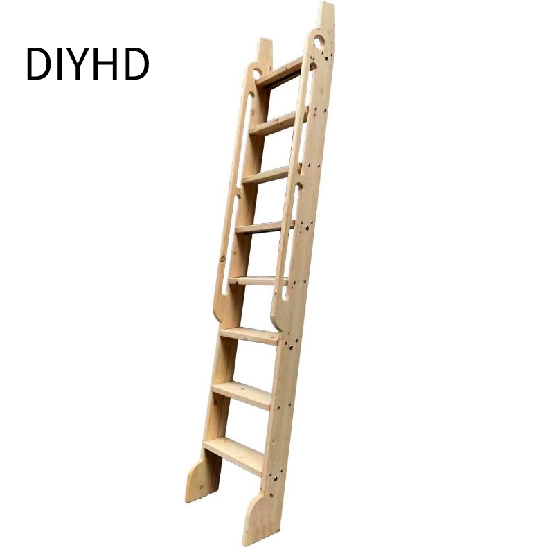 Woodworking Lofts - Tangga Tangga Perpustakaan Bergulir 87 