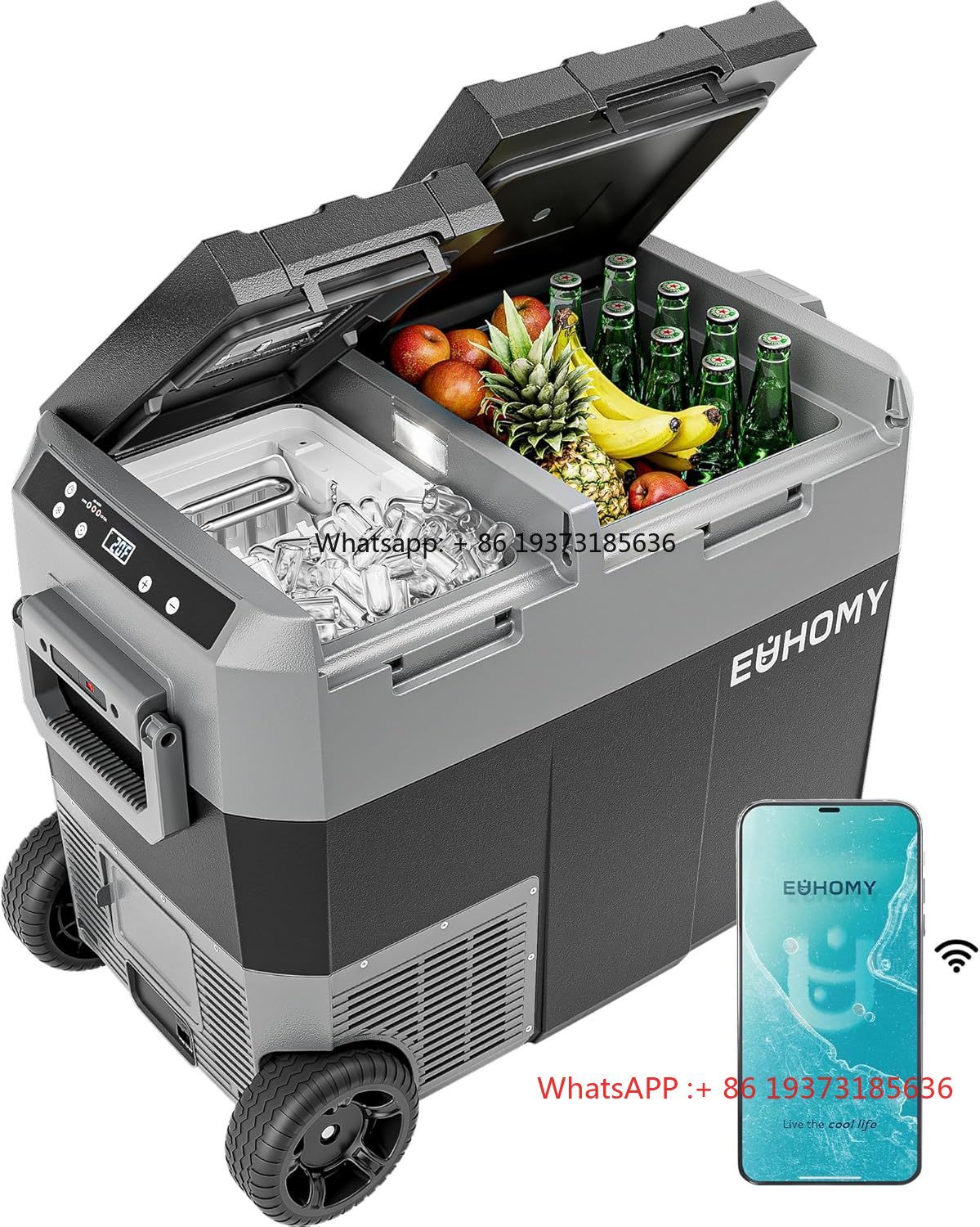 Woodworking App - Kulkas Mobil Portabel Dual Zone 12V24V