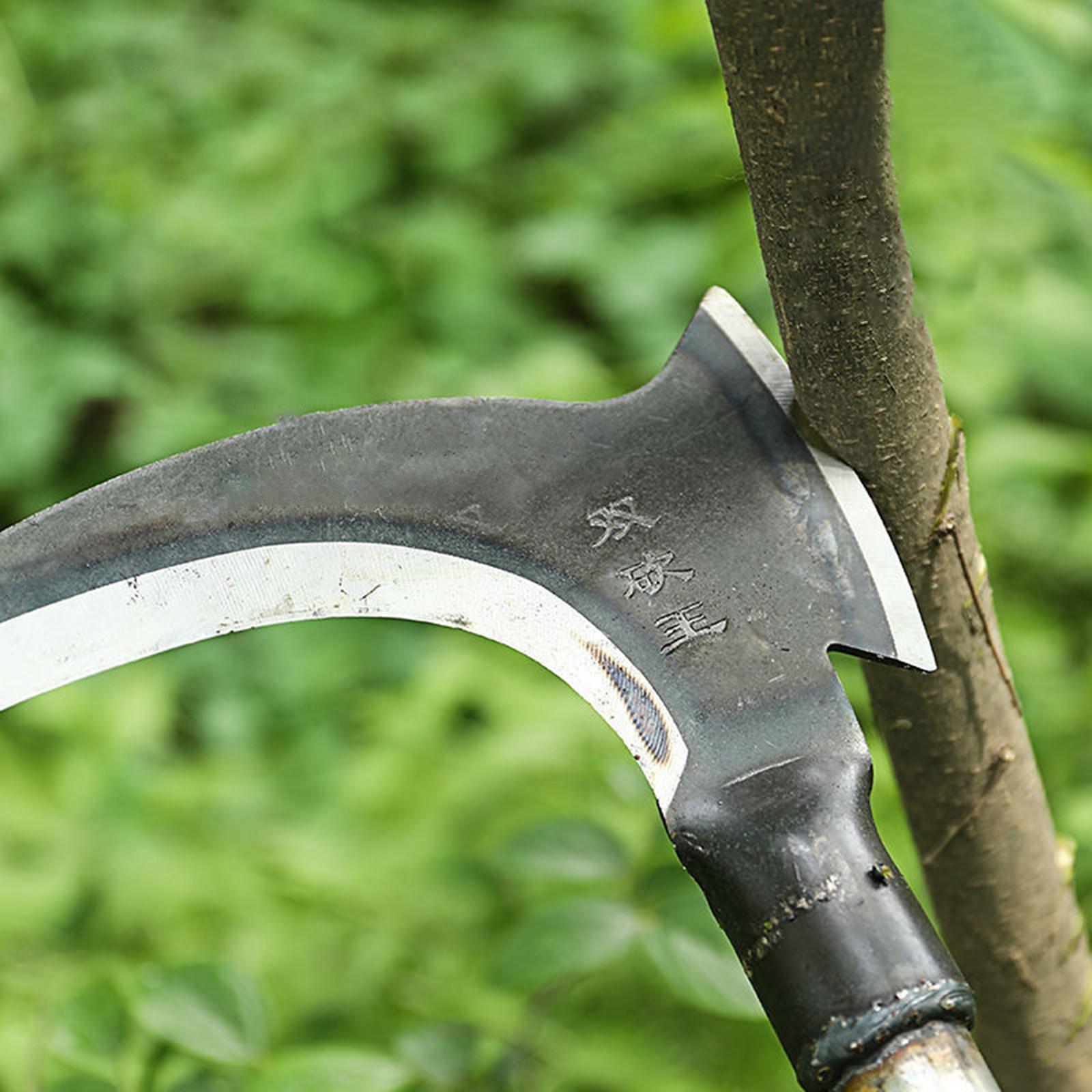 Woodworking Rasp - Kapak Kebun Baja dengan Desain Sabit