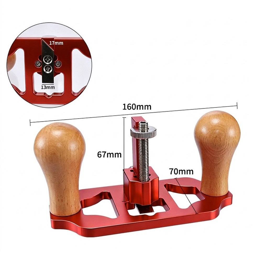 Router Plane Hand - Router Plane Kayu Berbahan Aluminium Alloy,