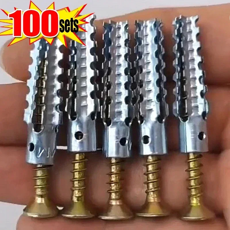 Woodworking Youtube Free - 100 Set M6 Sekrup Ekspansi Logam