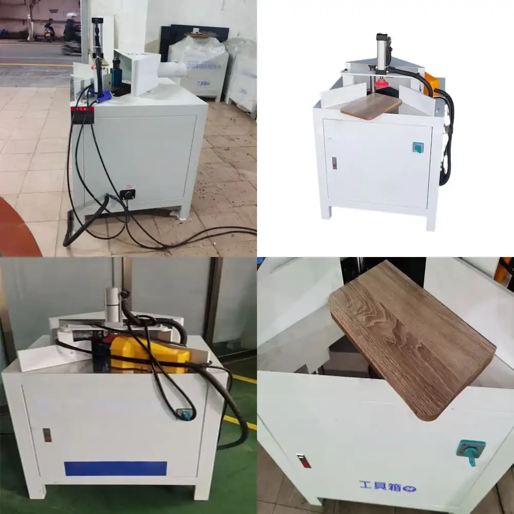 Woodworking Machinery - Mesin Penggiling Sudut Meja dari Papan