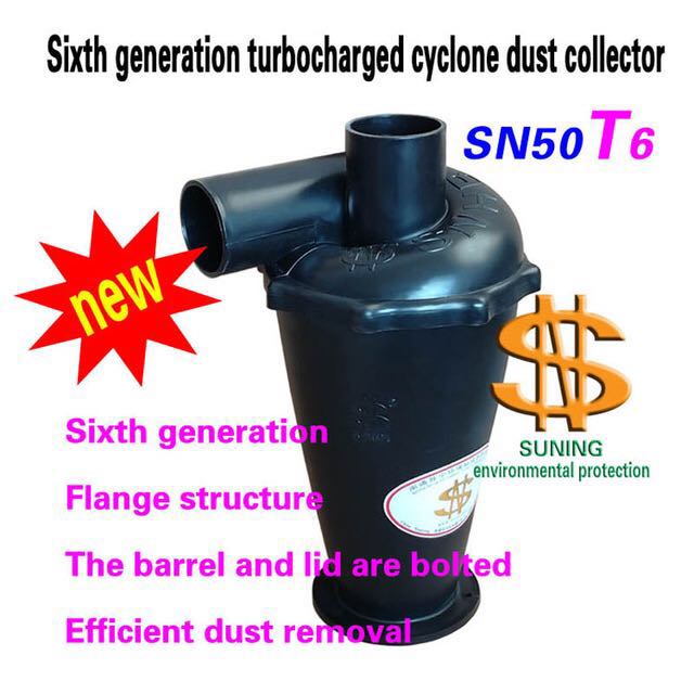 Vacuum Cleaner Woodworking - Kolektor Debu Siklon Industri SN50T6 Digunakan