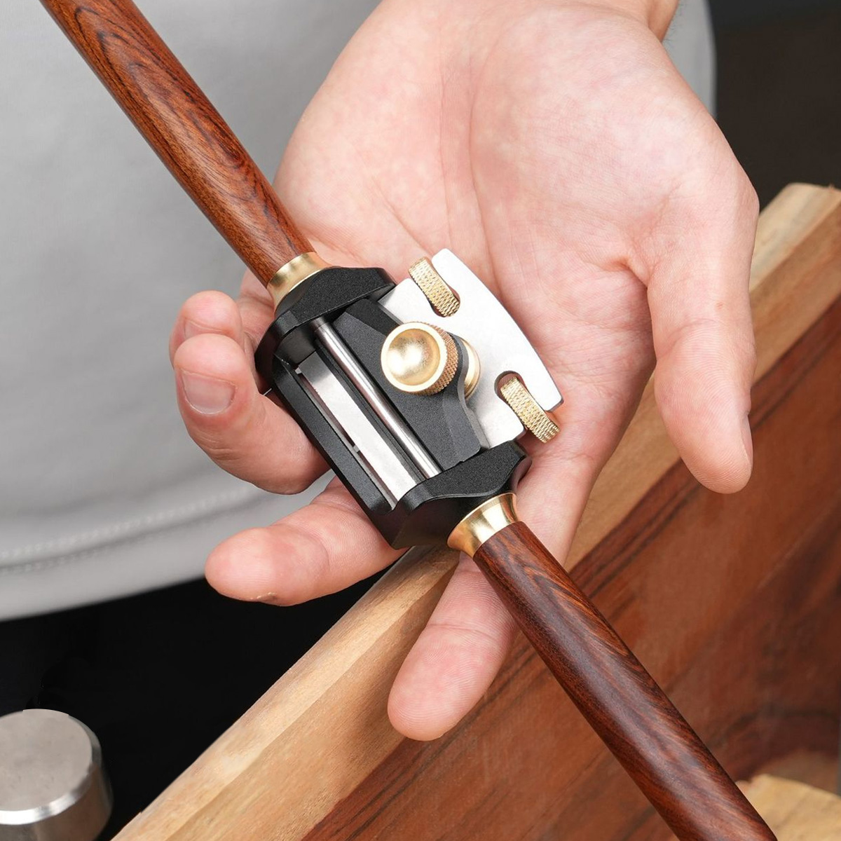 Router Plane Hand - Alat Pertukangan Kayu Toughbuilt Planer -