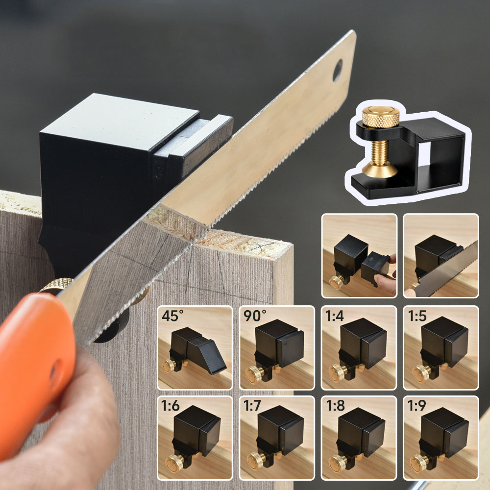 Woodworking Rasp - Dovetail meteran Tenon, panduan gergaji tangan,