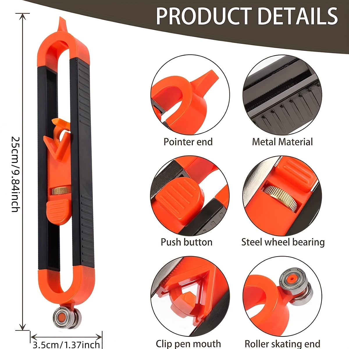 Alat Pengukur Kontur, Duplikat - Woodworking Groove ulasan dan harga