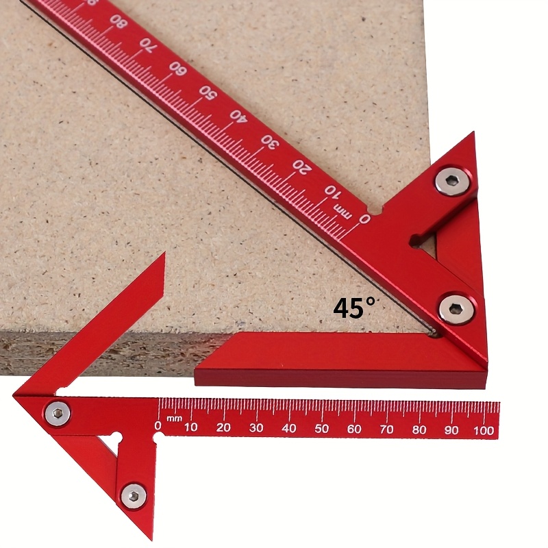 Penggaris Penanda Sudut 45/90  - Woodworking Groove ulasan dan harga
