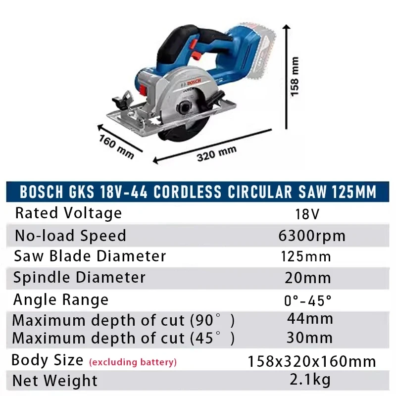 Gergaji Bundar Tanpa Kabel Bos - Woodworking Machinery ulasan dan harga