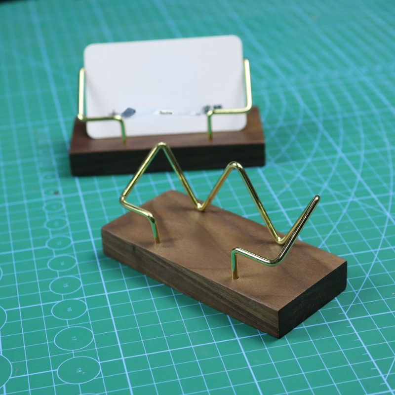 Kotak kartu bisnis kayu pemega - Woodworking Box ulasan dan harga