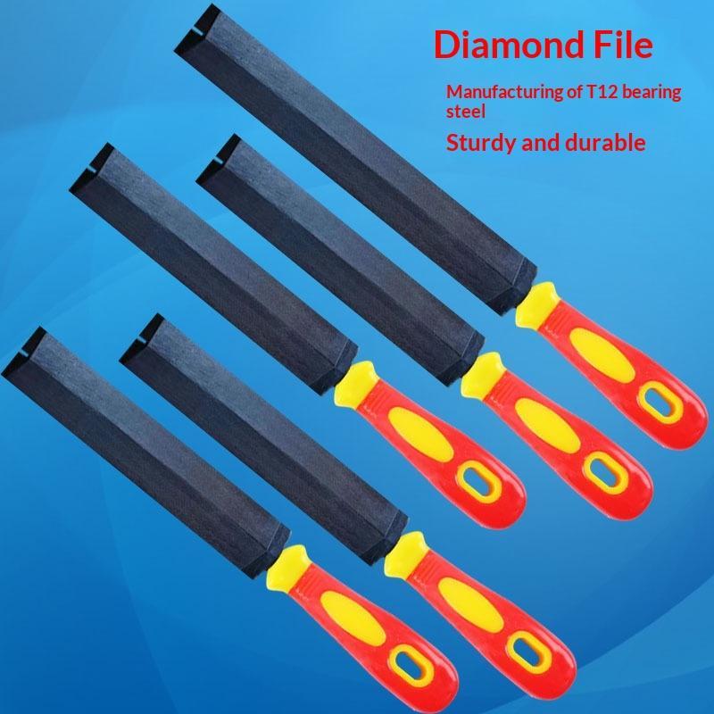 T12 Kikir Rhombus Baja Keras B - Woodworking Artisans ulasan dan harga