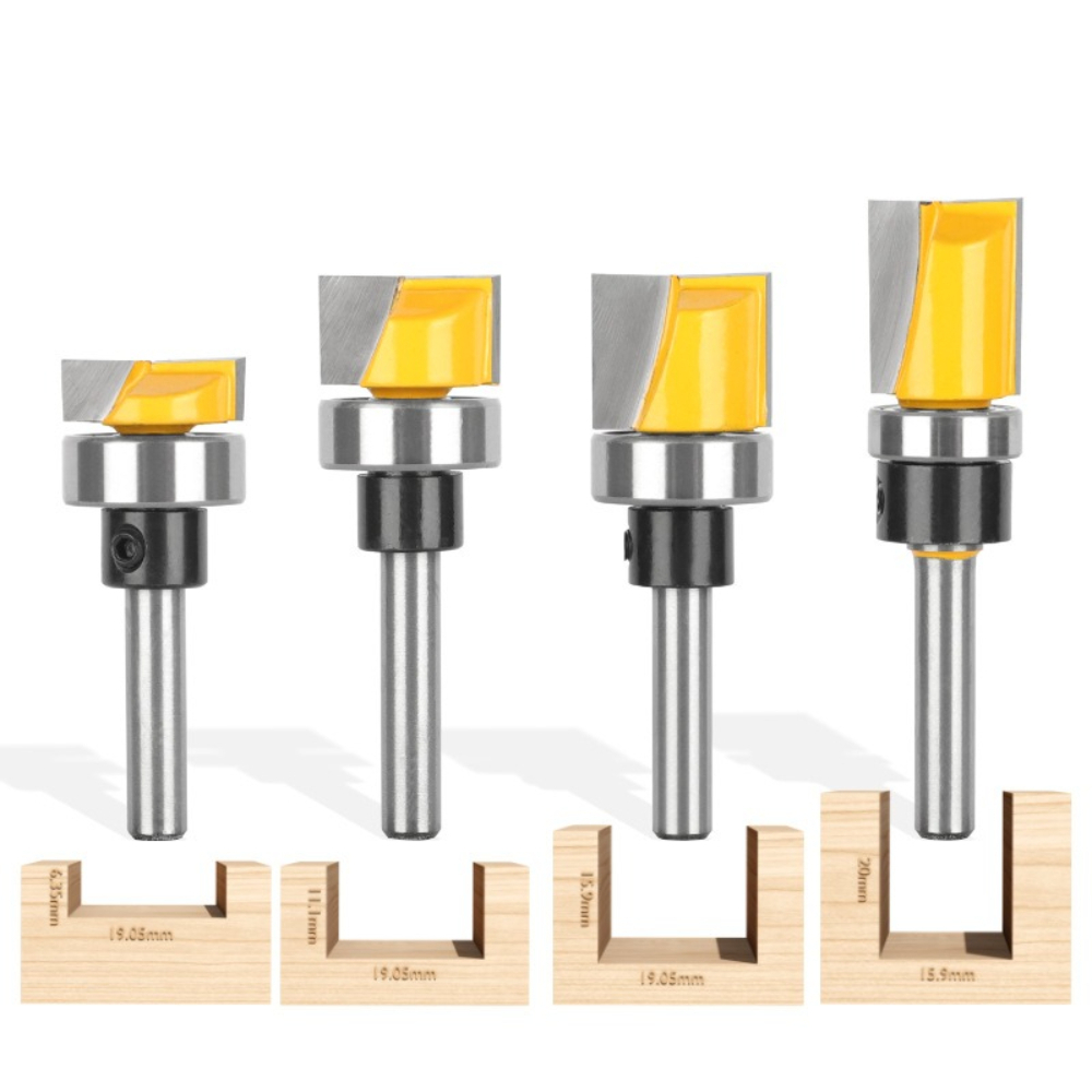 Mata Bor Router 1/4 Inch Shank - Woodworking Groove ulasan dan harga