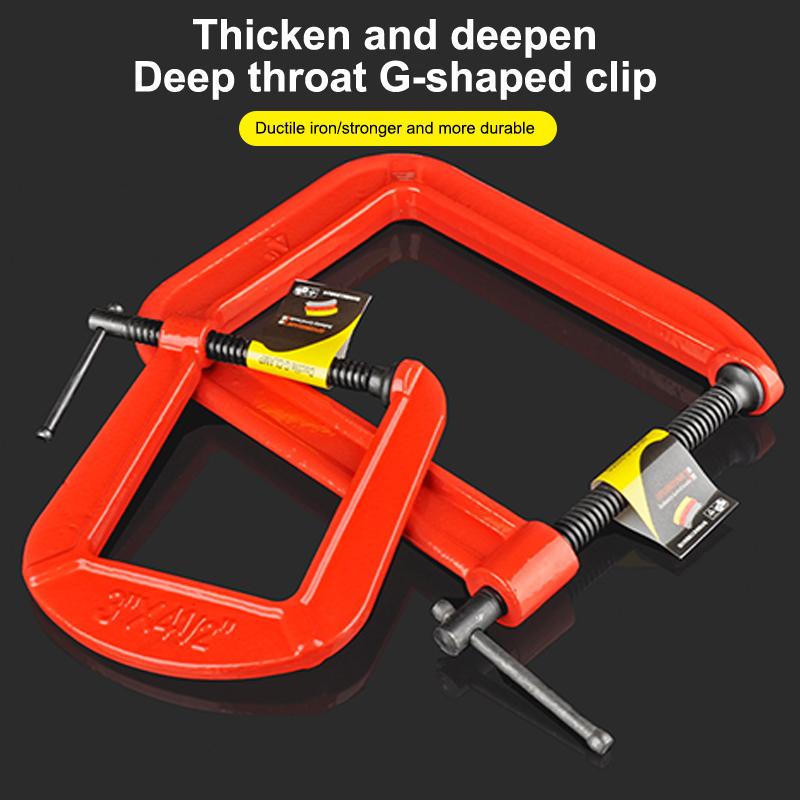G Clamp Deep Reach C Clamp 1/1 - Woodworking Industry ulasan dan harga