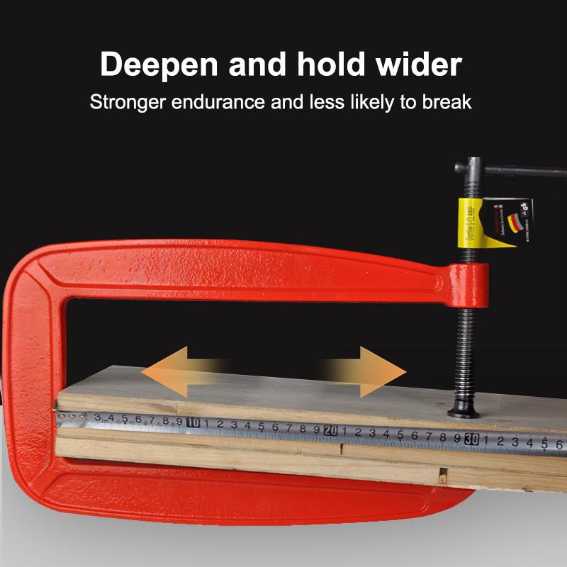 G Clamp Deep Reach C Clamp 1/1 - Woodworking Industry ulasan dan harga