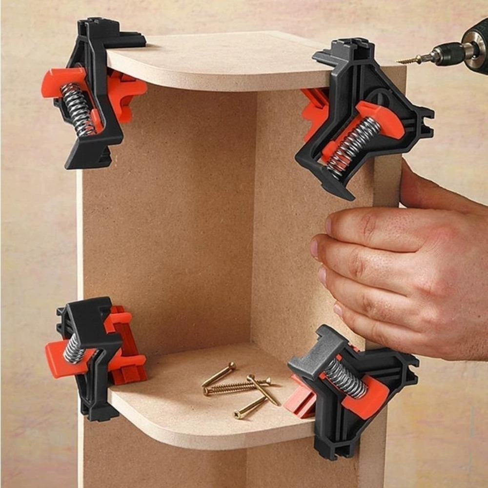 4 buah 90 °   Klip Penjepit Su - Woodworking Groove ulasan dan harga