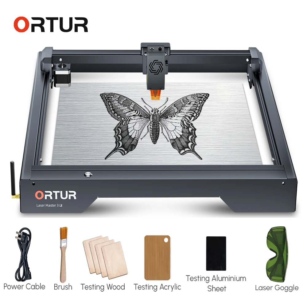 ORTUR OLM3 LE mesin Pengukir K - Woodworking App ulasan dan harga