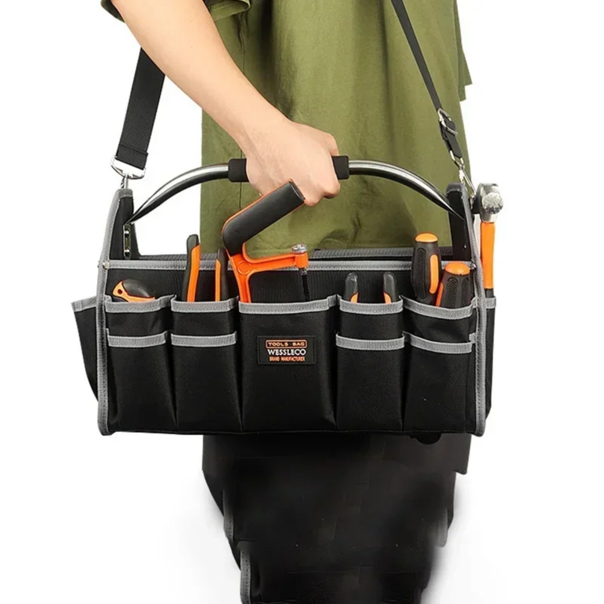 Tas Perkakas Kain Oxford denga - Woodworking Youtube Free ulasan dan harga