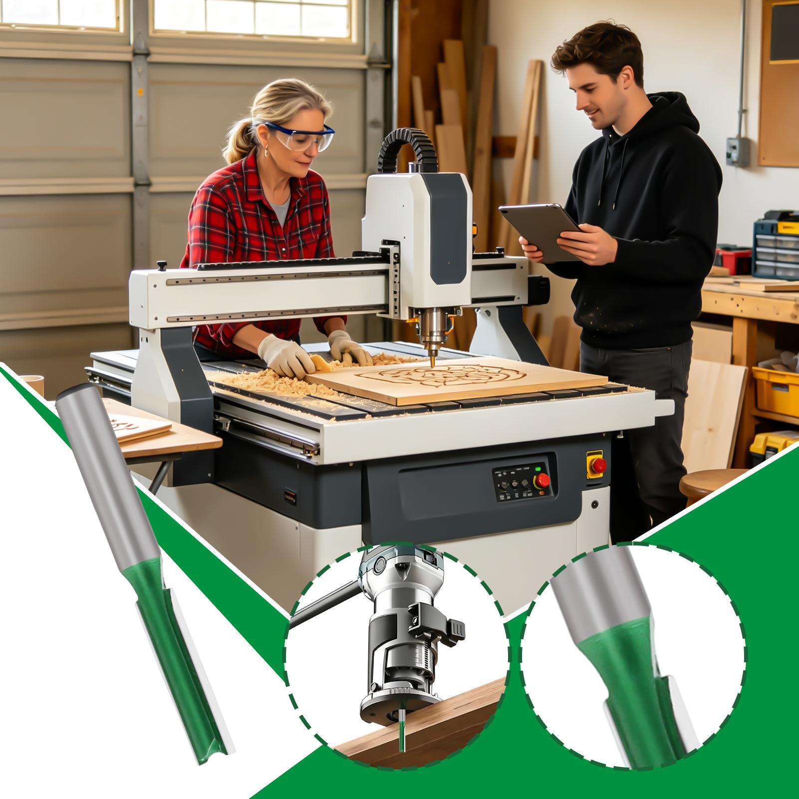 Mata Router Lurus Diameter Sha - Woodworking Groove ulasan dan harga