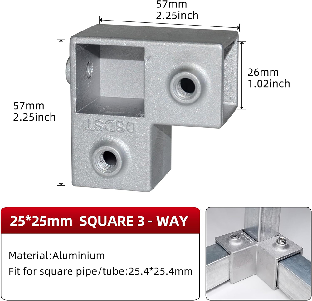Konektor Tabung Persegi 20/25/ - Woodworking Youtube Free ulasan dan harga