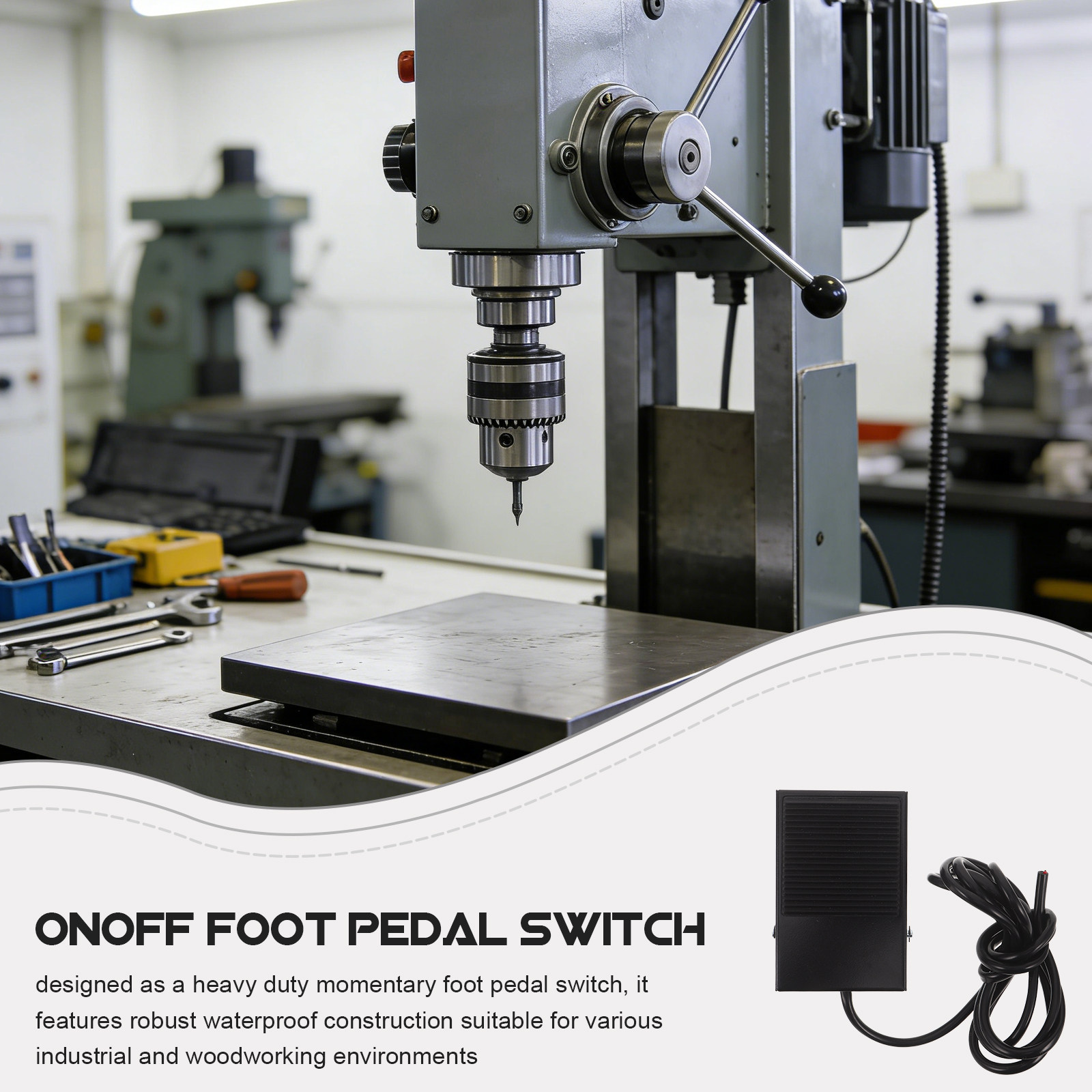 Sakelar Pedal Kaki Sementara u - Woodworking Industry ulasan dan harga
