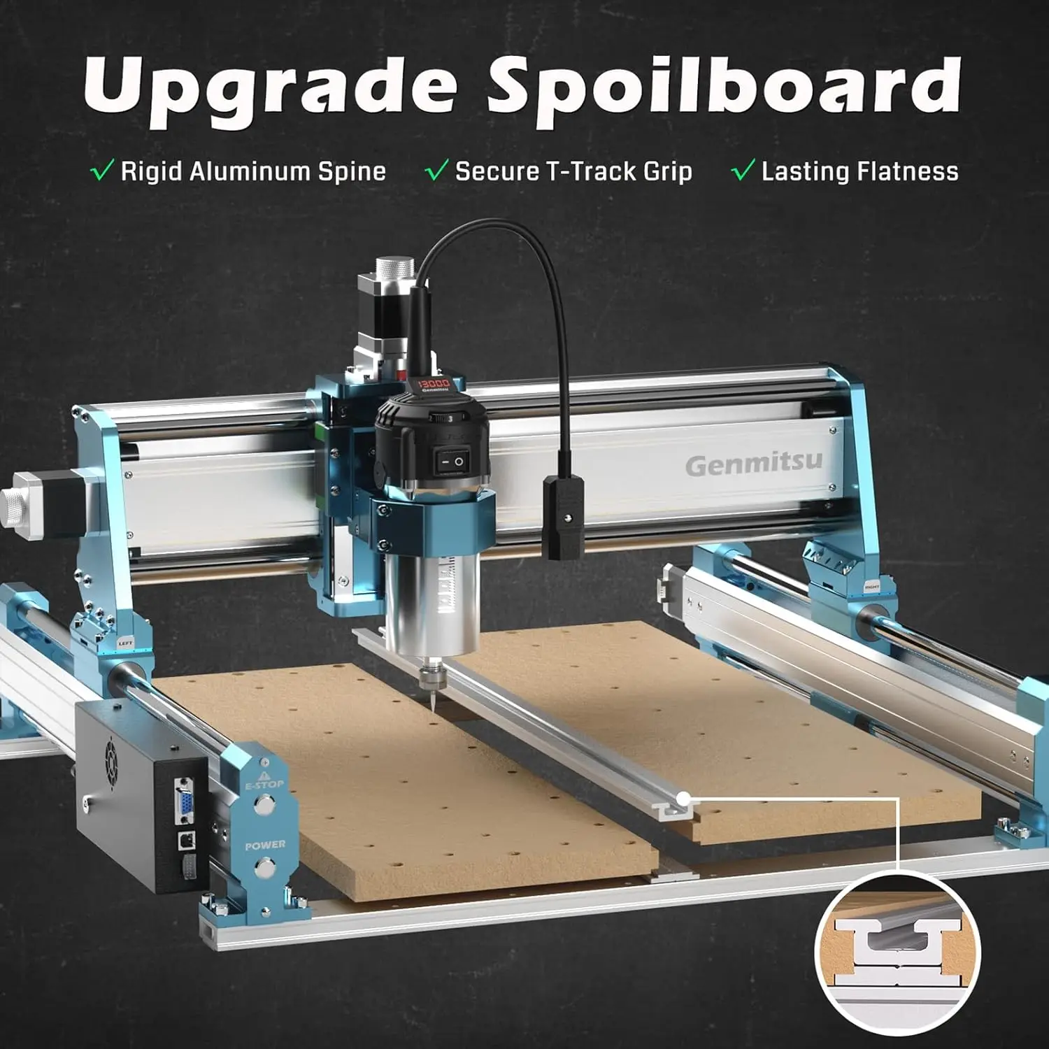 SainSmart Genmitsu 4040-PRO MA - Woodworking Machinery ulasan dan harga