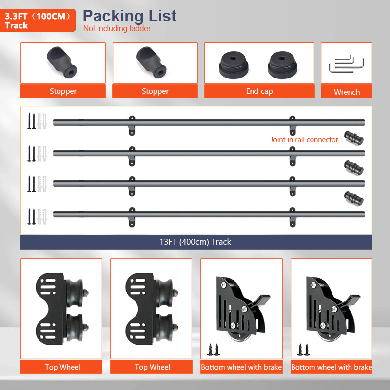 Perangkat Keras Tangga Perpust - Woodworking Lofts ulasan dan harga
