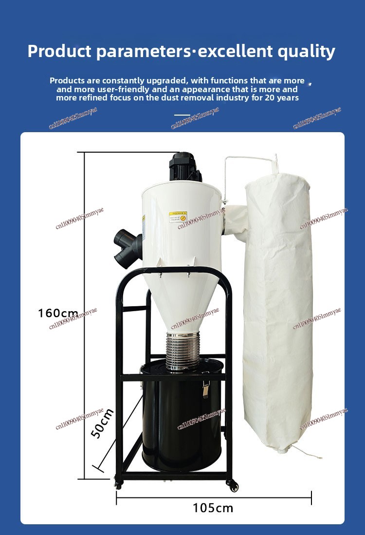 Mesin Pengumpul Debu Siklon Ba - Vacuum Cleaner Woodworking ulasan dan harga