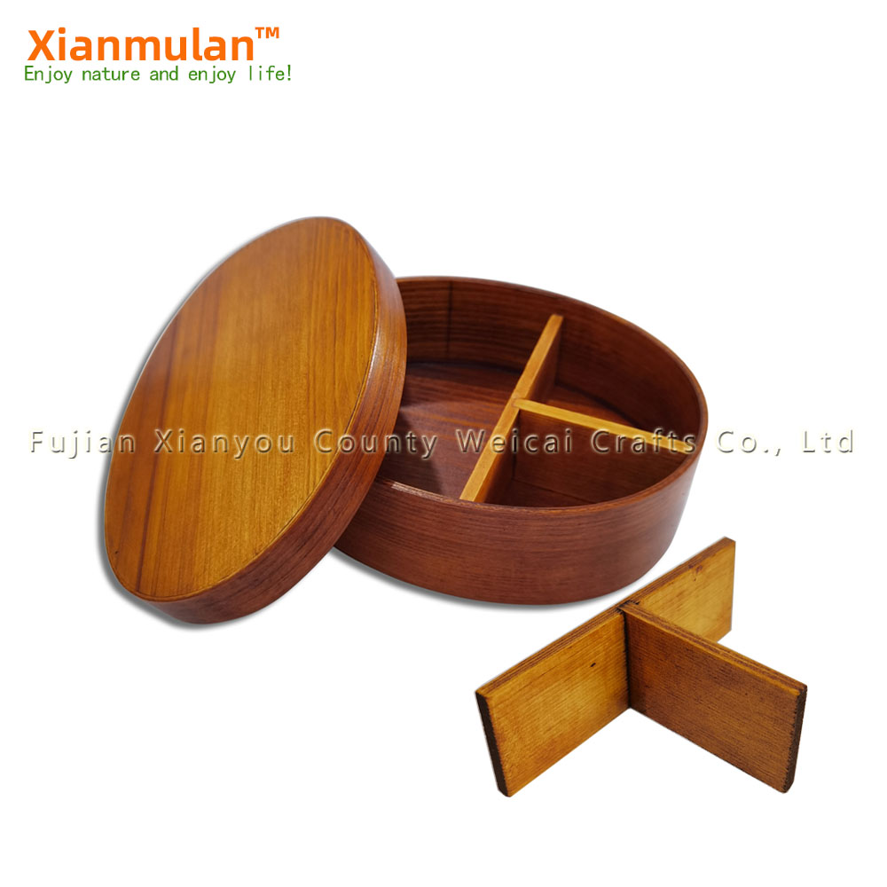 Kotak Bento Kayu Alami Kotak M - Woodworking Box ulasan dan harga