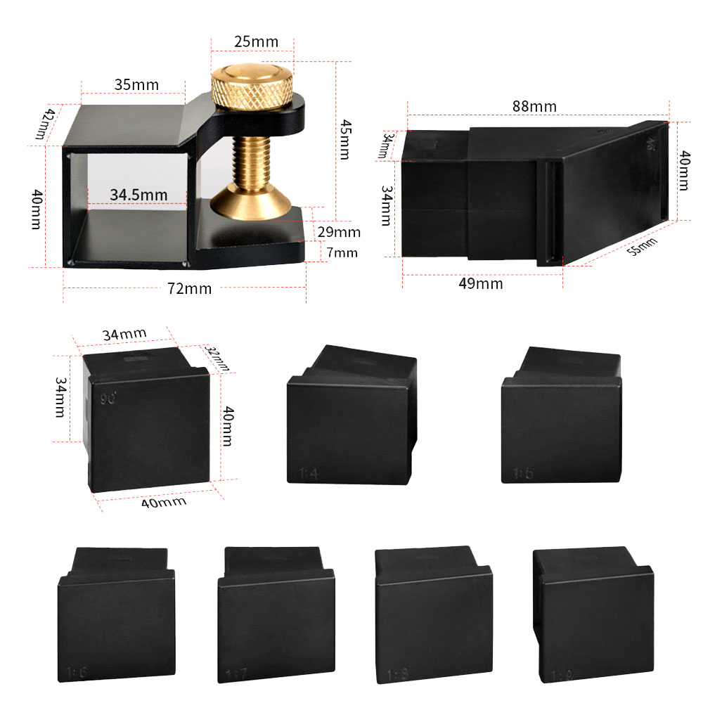 Dovetail meteran Tenon, pandua - Woodworking Rasp ulasan dan harga