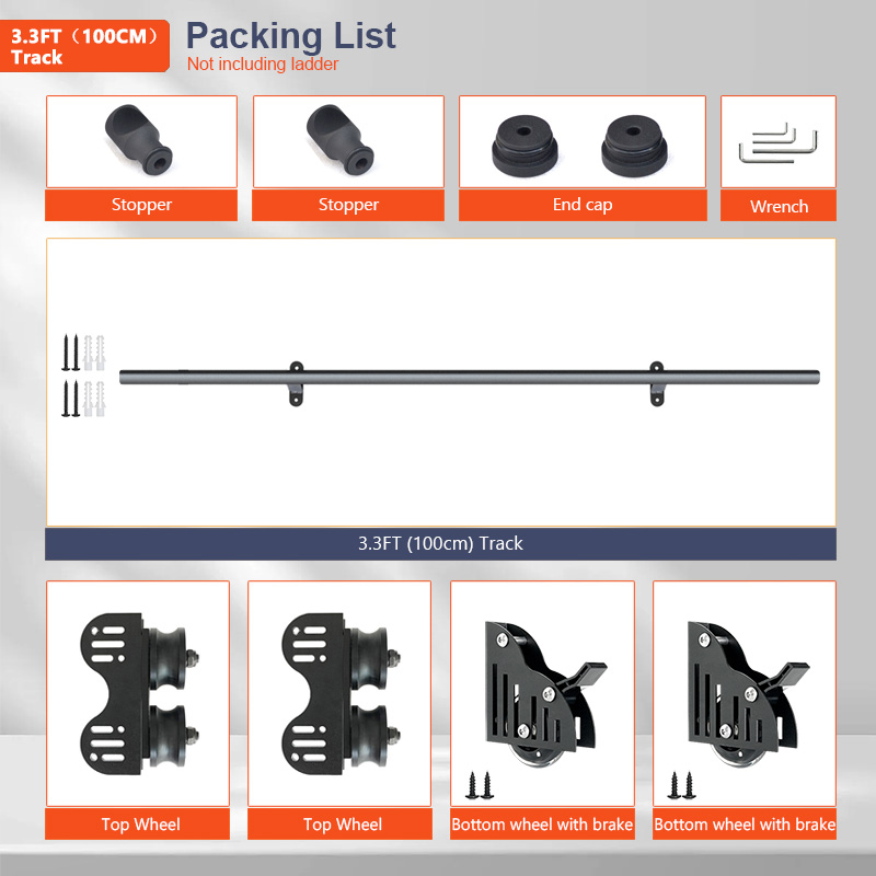 Perangkat Keras Tangga Perpust - Woodworking Lofts ulasan dan harga