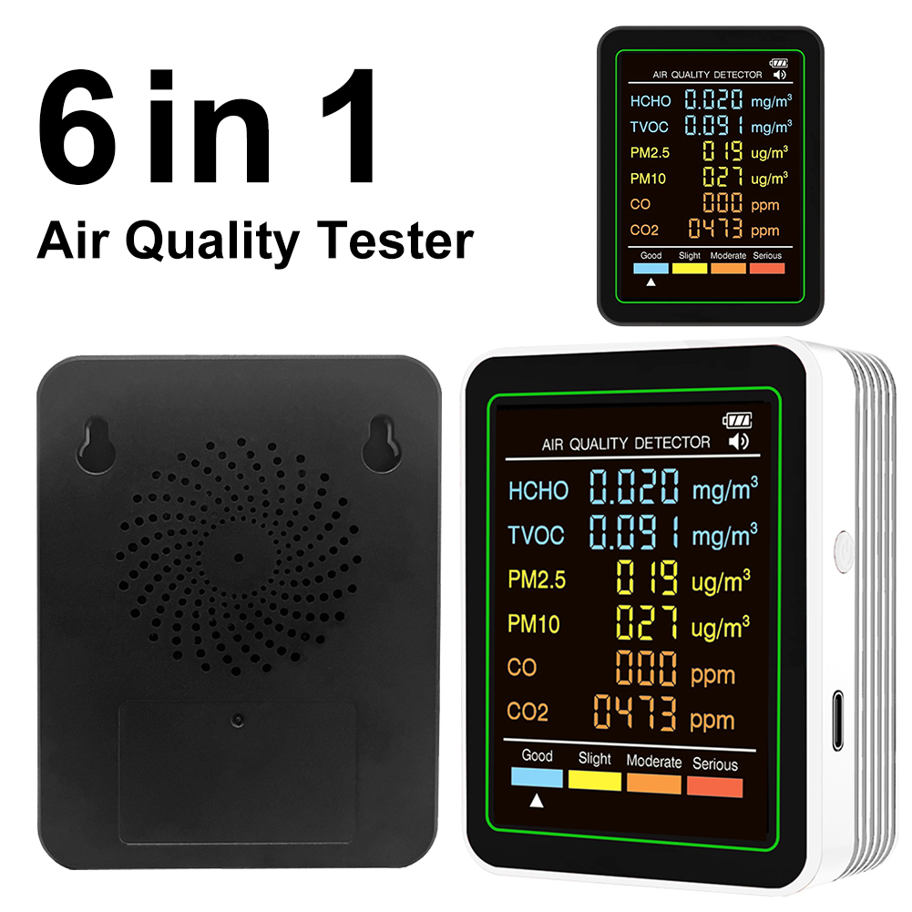 Detektor Kualitas Udara 6in1 P - Woodworking App ulasan dan harga