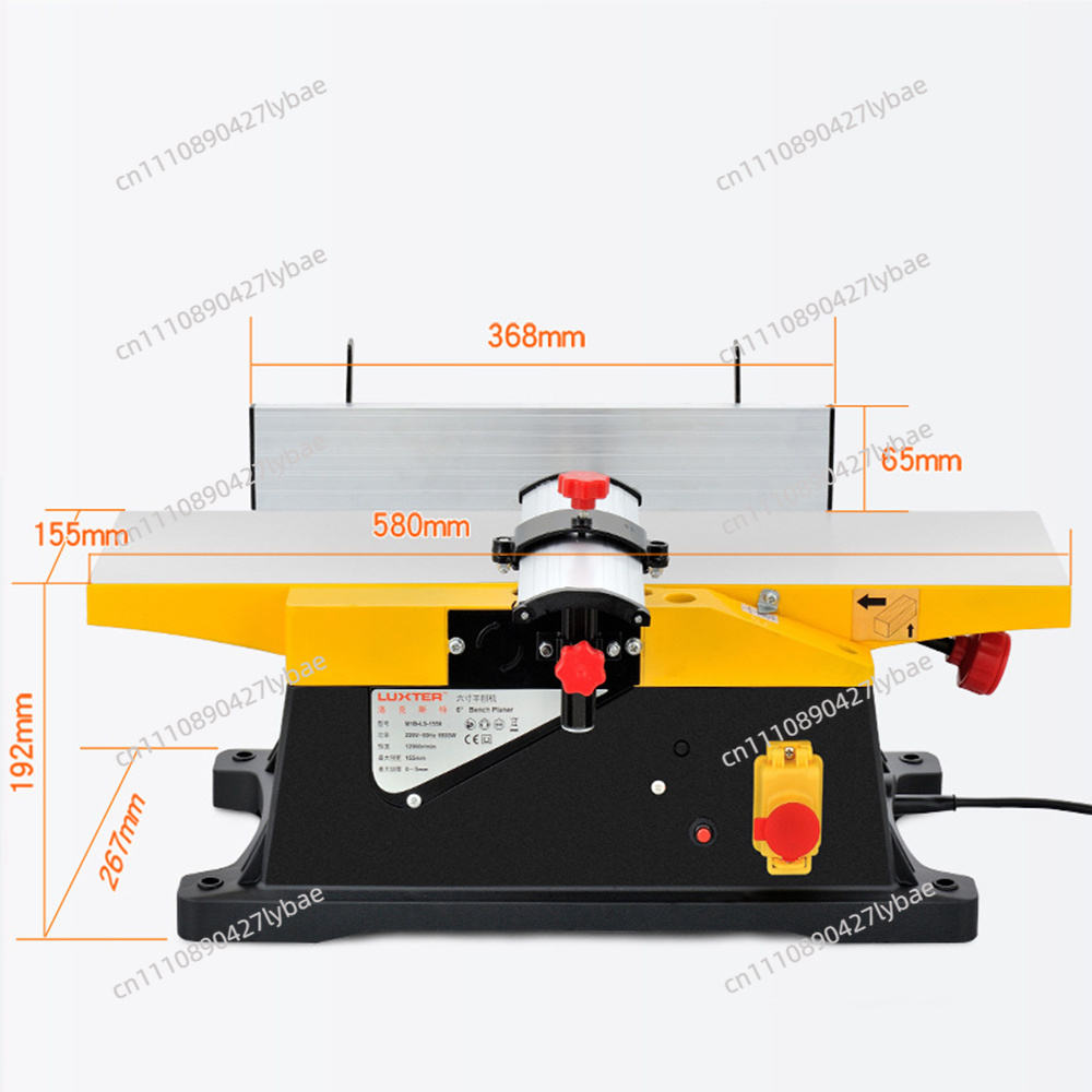 Mesin Ketam Kayu Listrik 1800w - Woodworking Thicknesser ulasan dan harga