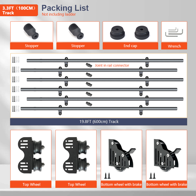 Perangkat Keras Tangga Perpust - Woodworking Lofts ulasan dan harga