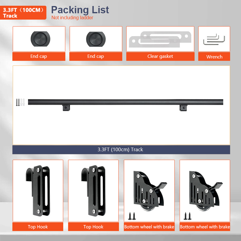 Perangkat Keras Tangga Perpust - Woodworking Lofts ulasan dan harga